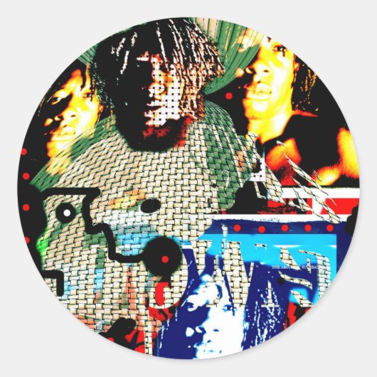 JASON JENKINS LIVE AD RONDE STICKER (Voorkant)