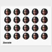 JASON JENKINS LIVE.COM RONDE STICKER (Vel)