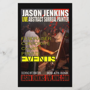 JASON JENKINS LIVE EVENEMENTEN FLYER