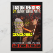 JASON JENKINS LIVE EVENEMENTS FLYER (Voorkant)