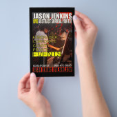 JASON JENKINS LIVE EVENEMENTS FLYER (Hand)