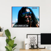 JASON JENKINS LIVE.NING.COM POSTER (Thuiskantoor)