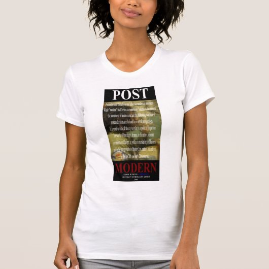 JASON JENKINS LIVE! POST MODERN T-SHIRT (Voorkant)