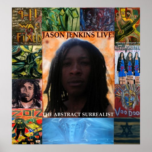 JASON JENKINS LIVE! POSTER (Voorkant)