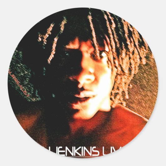 JASON JENKINS LIVE RONDE STICKER (Voorkant)