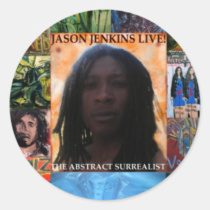 JASON JENKINS LIVE! RONDE STICKER
