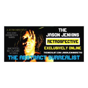 JASON JENKINS RETROSPECTIVE RECLAMEKAART