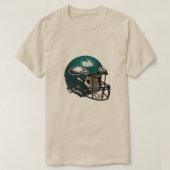 Jason Kelce Philadelphia Helm Line Green68 T-shirt (Design voorkant)
