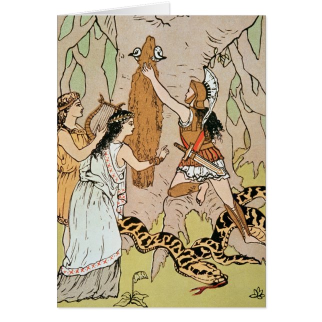 Jason pakt de Golden Fleece aan (Voorkant)