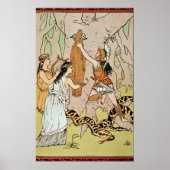 Jason pakt de Golden Fleece aan Poster (Voorkant)