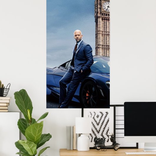 Jason Statham Poster (Thuiskantoor)