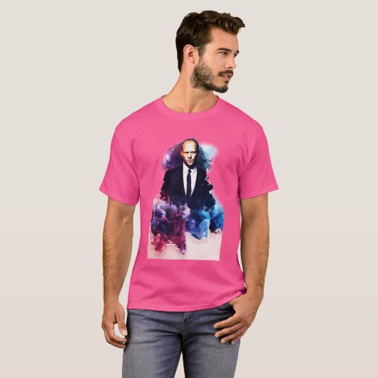 Jason Statham T-shirt (Voorkant volledig)