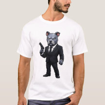 Jason Straytham Britse Bulldog Actieheld T-Shirt