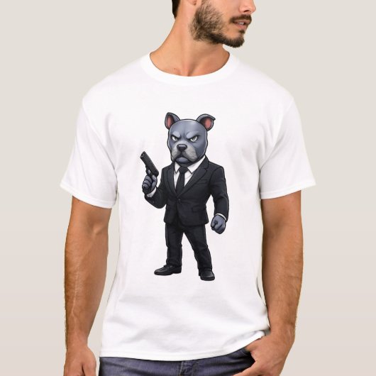 Jason Straytham Britse Bulldog Actieheld T-Shirt (Voorkant)