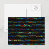 Jason Text Design I Briefkaart (Voorkant / Achterkant)
