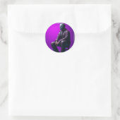 Jason Voorhees Ronde Sticker (Tas)