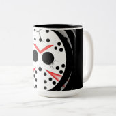 Jason Vrijdag de 13de Tweekleurige Koffiemok (Voorkant rechts)