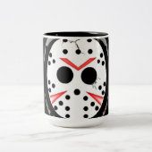 Jason Vrijdag de 13de Tweekleurige Koffiemok (Center)