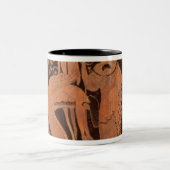 Jason wordt uitgeroeid tweekleurige koffiemok (Center)