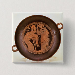 Jason wordt uitgeroeid vierkante button 5,1 cm