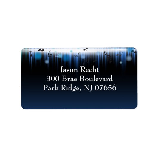 Jason's Return Address Label1 Etiket (Voorkant)