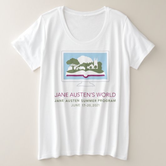 JASP 2021 Plus op maat Grote Maat T-shirt (Design voorkant)