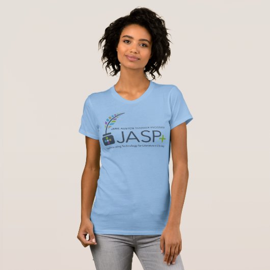 JASP Plus T-Shirt Geen witte achtergrond (Voorkant volledig)