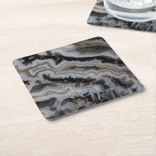 Jasper Agate Gemengd Slab Kartonnen Onderzetters (Schuin)