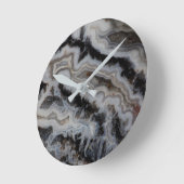 Jasper Agate Gemengd Slab Ronde Klok (Hoek)