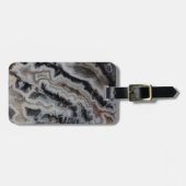 Jasper Agate Gemengde Plaat Bagagelabel (Voorkant horizontaal)