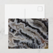 Jasper Agate Gemengde Plaat Briefkaart (Voorkant / Achterkant)