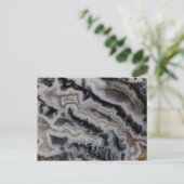 Jasper Agate Gemengde Plaat Briefkaart (Staand voorkant)