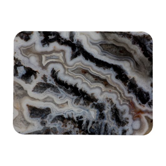 Jasper Agate Gemengde Plaat Magneet (Horizontaal)