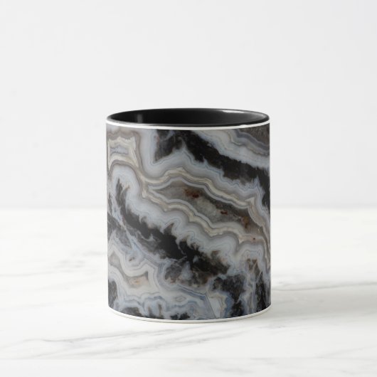 Jasper Agate Gemengde Plaat Mok (Midden)