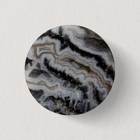 Jasper Agate Gemengde Plaat Ronde Button 3,2 Cm (Voorkant)