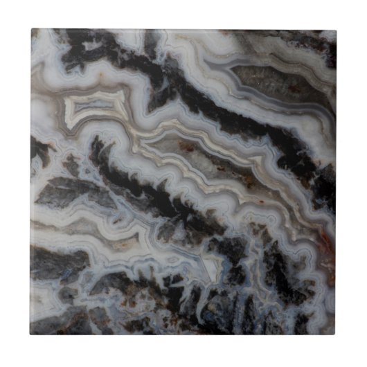 Jasper Agate Gemengde Plaat Tegeltje (Voorkant)
