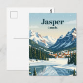 Jasper Alberta Canada Briefkaart (Voorkant / Achterkant)