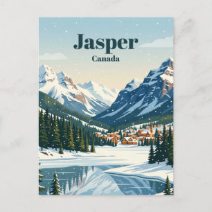 Jasper Alberta Canada Briefkaart