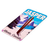 Jasper Alberta Canada reisposter Magneet (Linkerzijde)
