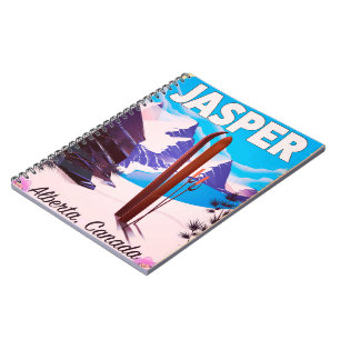 Jasper Alberta Canada reisposter Notitieboek