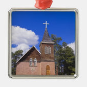 Jasper, Alberta. Metalen Ornament (Voorkant)