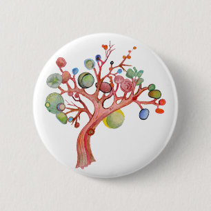 Jasper de Tree Ronde Button 5,7 Cm