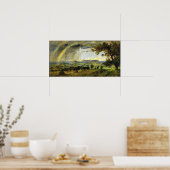 Jasper Francis Cropsey A Passing Shower Poster (Keuken)