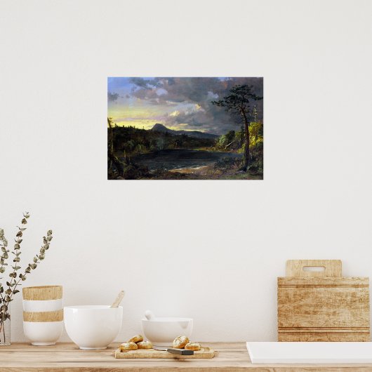 Jasper Francis Cropsey Catskills Creek Poster (Keuken)