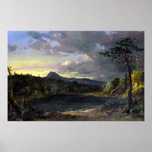 Jasper Francis Cropsey Catskills Creek Poster (Voorkant)