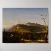 Jasper Francis Cropsey - Catskills Mountain House Poster (Voorkant)