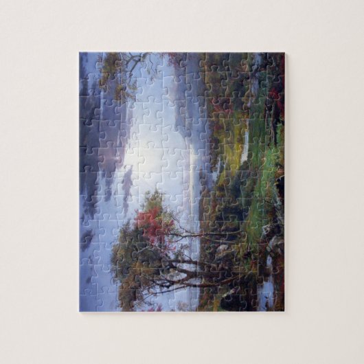 Jasper Francis Cropsey - herfst - over de Hudson R Legpuzzel (Verticaal)