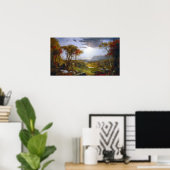 Jasper Francis Cropsey najaar Hudson Poster (Thuiskantoor)