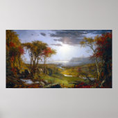 Jasper Francis Cropsey najaar Hudson Poster (Voorkant)