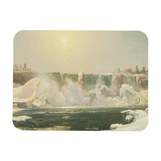 Jasper Francis Cropsey - Niagara-Herfsten in de wi Magneet (Horizontaal)